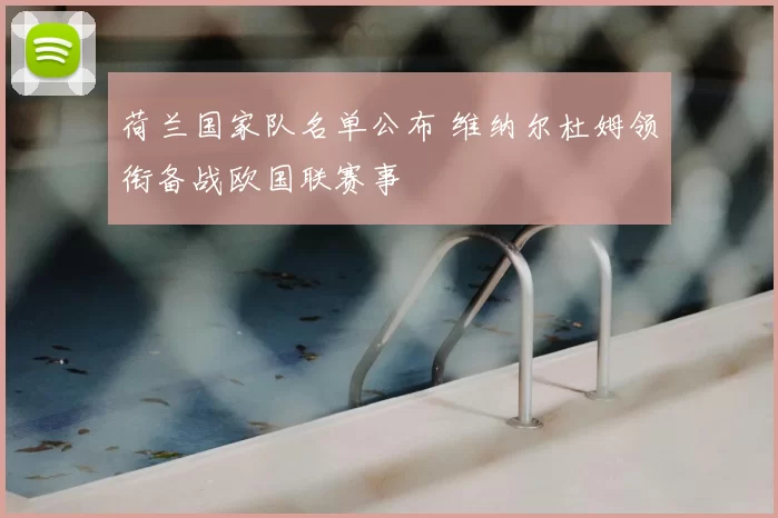 荷兰国家队名单公布 维纳尔杜姆领衔备战欧国联赛事
