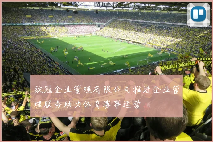 欧冠企业管理有限公司推进企业管理服务助力体育赛事运营