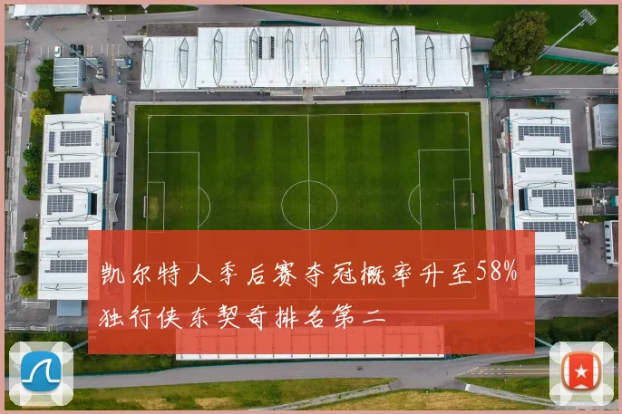 凯尔特人季后赛夺冠概率升至58% 独行侠东契奇排名第二